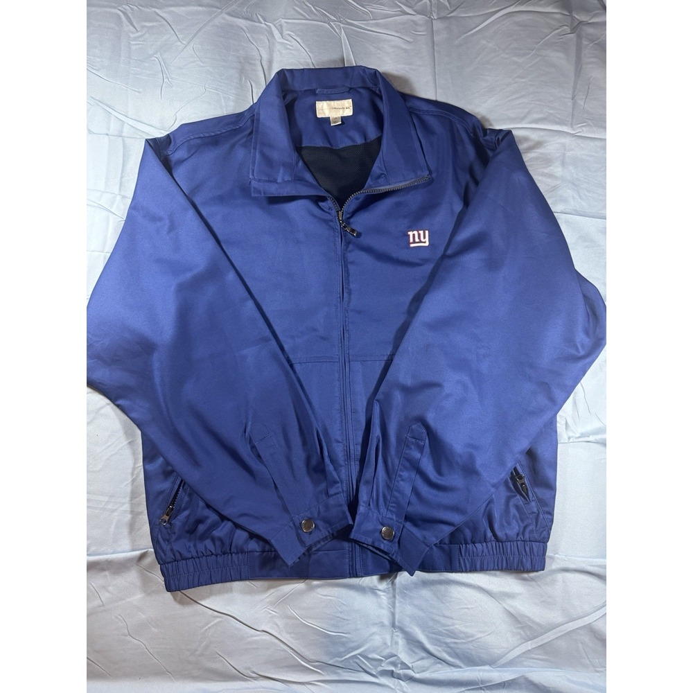 Cutter & Buck Men's WeatherTec New York Giants Soft Shell Jacket Full Zip Size L